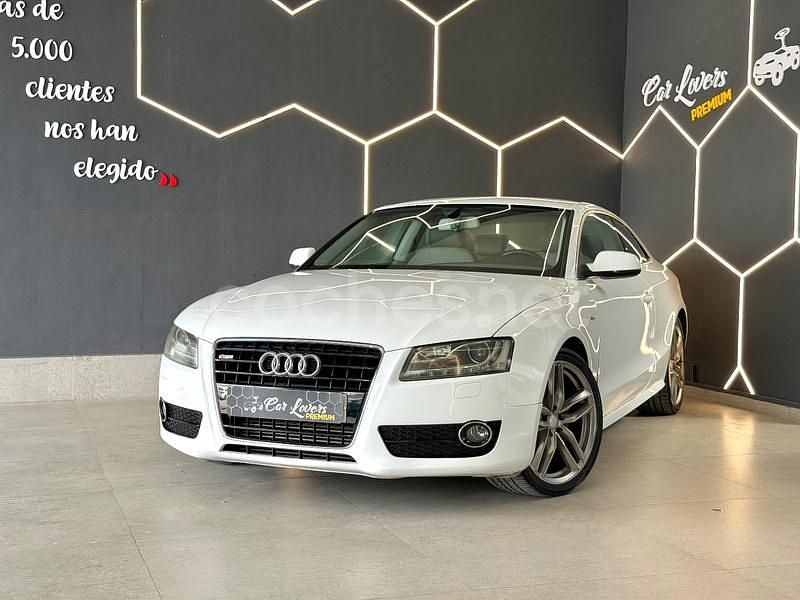 Usado Audi A5 S-Line 190 CV (139 kW) 2009 Blanco Coupe