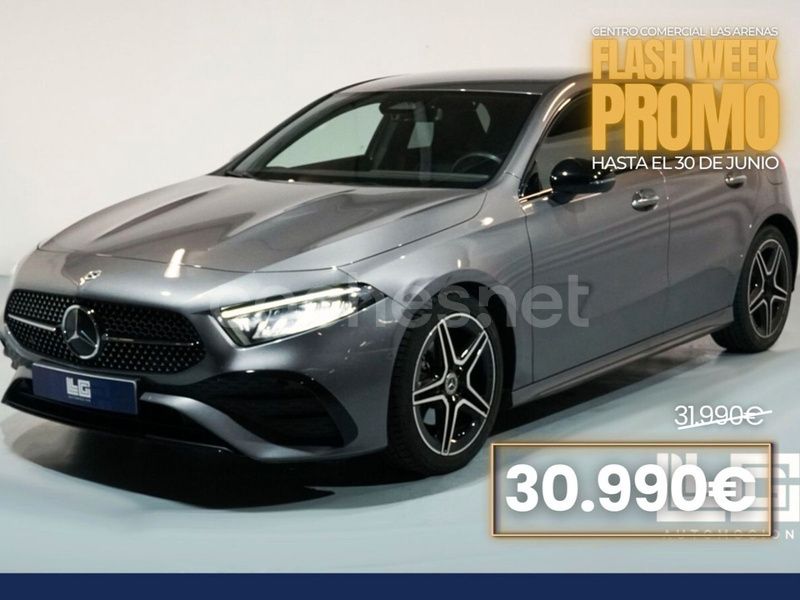 Gris / plata Usado 2023 Mercedes A200 Berlina | 30.990 € (Precio justo) - Imagen 1/4
