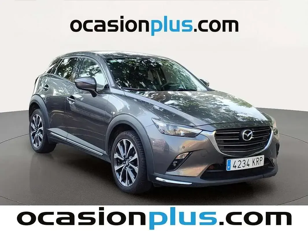 Usado Mazda CX-3 116 CV (85 kW) 2018 Gris SUV