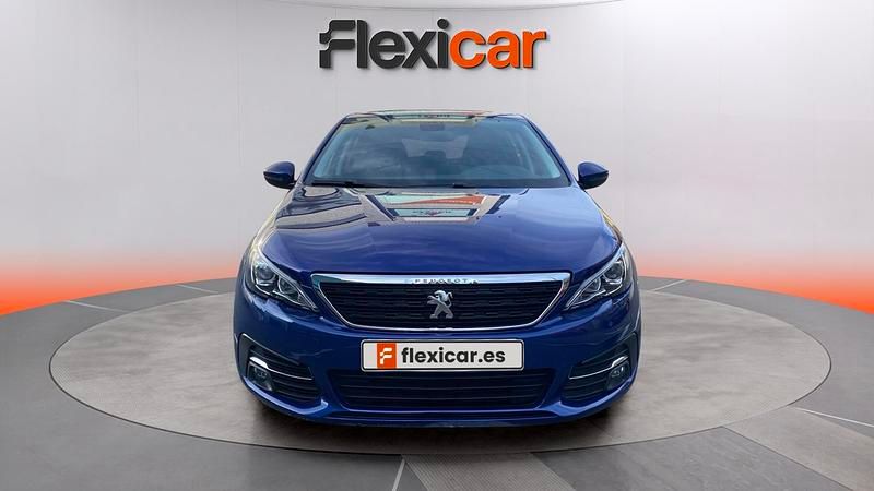 Usado Peugeot 308 GT-line 131 CV (96 kW) 2020 Azul Utilitario