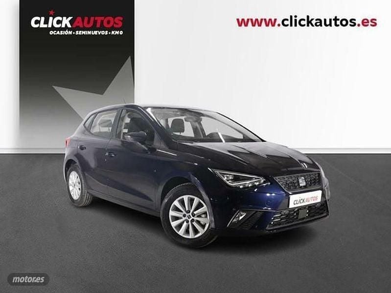Usado Seat Ibiza Style 110 CV (80 kW) 2023 Azul Berlina