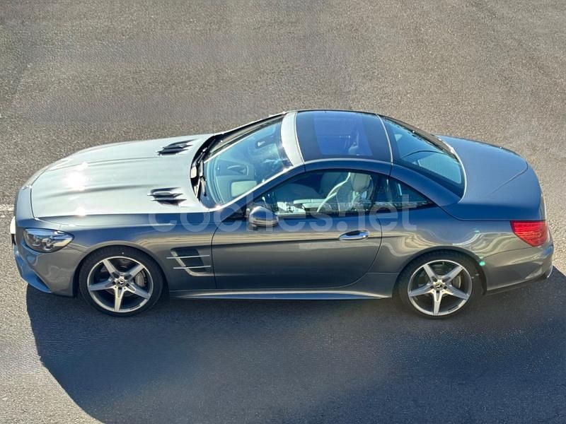 Usado Mercedes SL400 367 CV (269 kW) 2018 Gris / plata Descapotable
