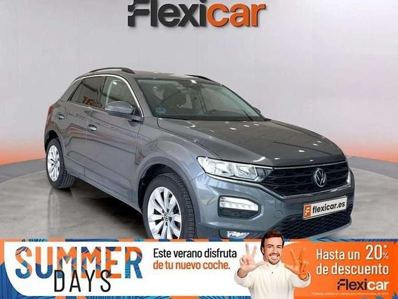 Gris Usado 2021 VW T-Roc Advance SUV | 24.090 € (Precio justo) - Imagen 1/4