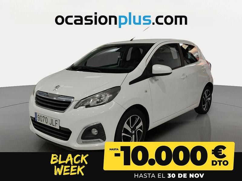 Blanco Usado 2016 Peugeot 108 Allure Utilitario | 9300 € (Precio justo) - Imagen 1/4