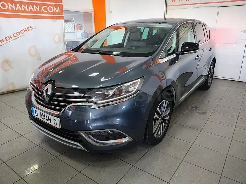 Usado Renault Espace Zen 160 CV (117 kW) 2018 Azul Monovolumen