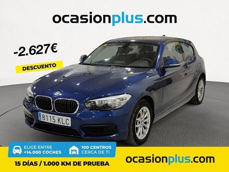 Azul Usado 2018 BMW 120 Utilitario | 17.090 € (Precio justo) - Imagen 1/4