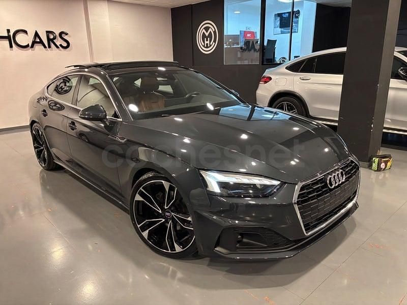 Käytetty Audi A5 Sportback Advanced Plus 150 HP (110 kW) 2021 Harmaa Viistoperä