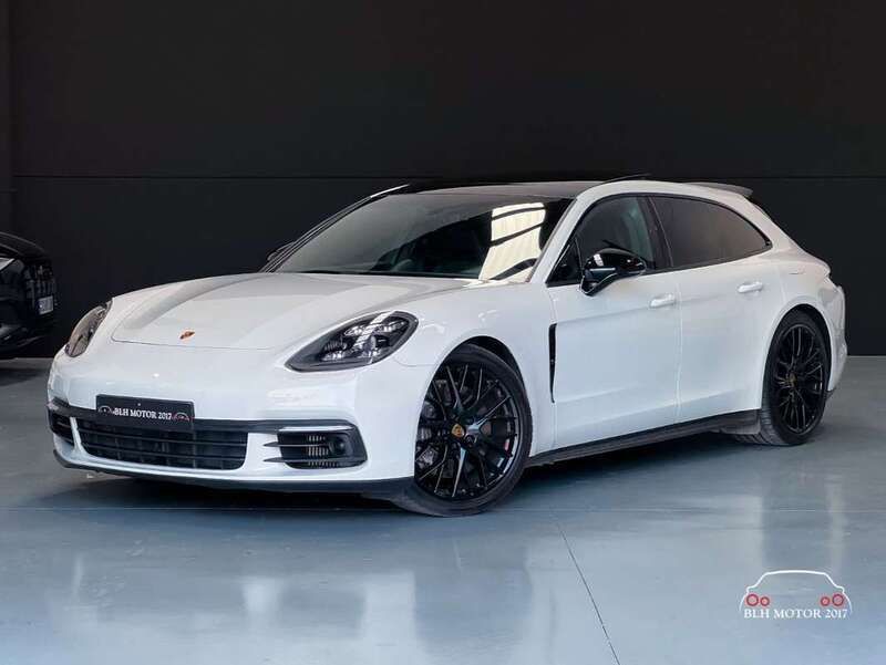 Blanco Usado 2018 Porsche Panamera 4 Sport Turismo Berlina | 64.990 € (Precio justo) - Imagen 1/4