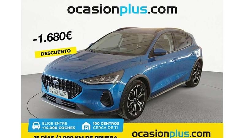 Azul Usado 2022 Ford Focus Active Utilitario | 16.810 € (Buen precio) - Imagen 1/4