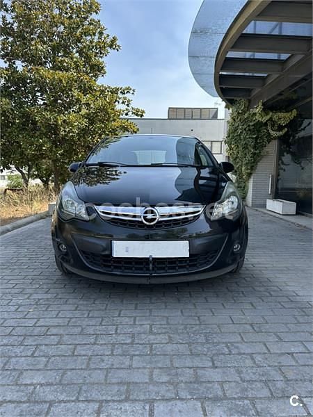 Negro Usado 2014 Opel Corsa Selective Berlina | 6900 € (Precio justo) - Imagen 1/4