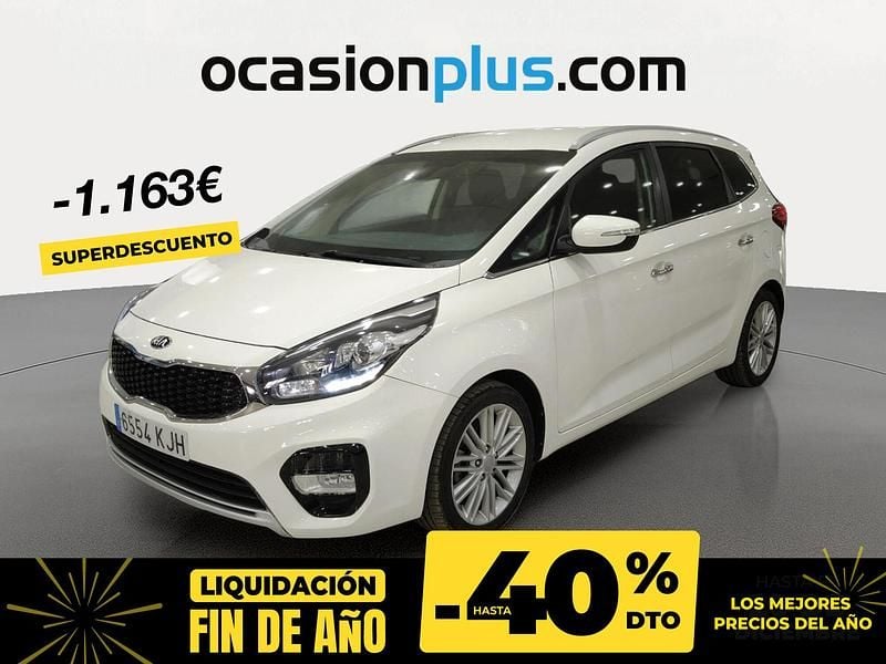Blanco Usado 2018 Kia Carens Monovolumen | 12.800 € (Precio justo) - Imagen 1/4
