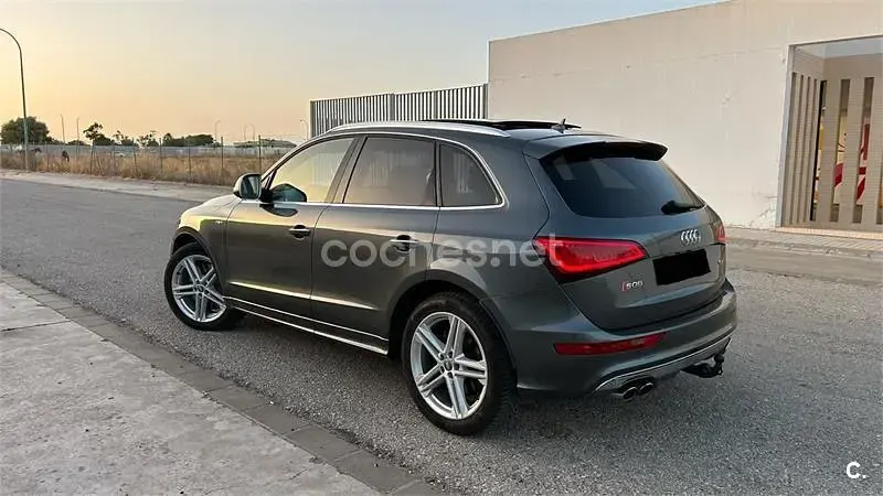 Usado Audi SQ5 313 CV (230 kW) 2015 Gris / plata SUV
