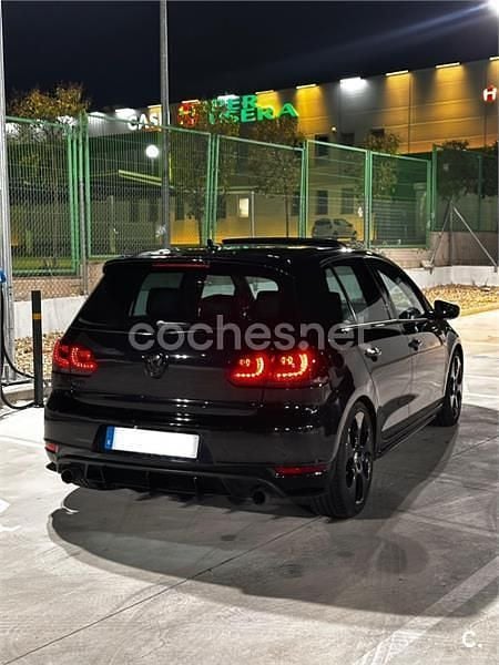 Usado VW Golf VI GTI 210 CV (154 kW) 2009 Negro Utilitario