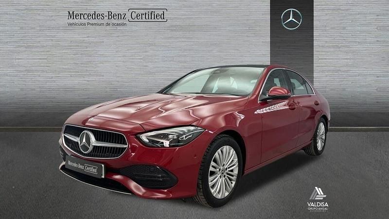 Rojo Usado 2025 Mercedes C200 Avantgarde Berlina | 44.900 € (Precio justo) - Imagen 1/4