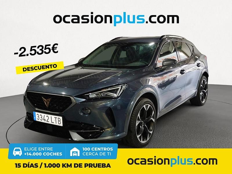 Gris Usado 2021 Cupra Formentor SUV | 27.890 € (Un poco caro) - Imagen 1/4