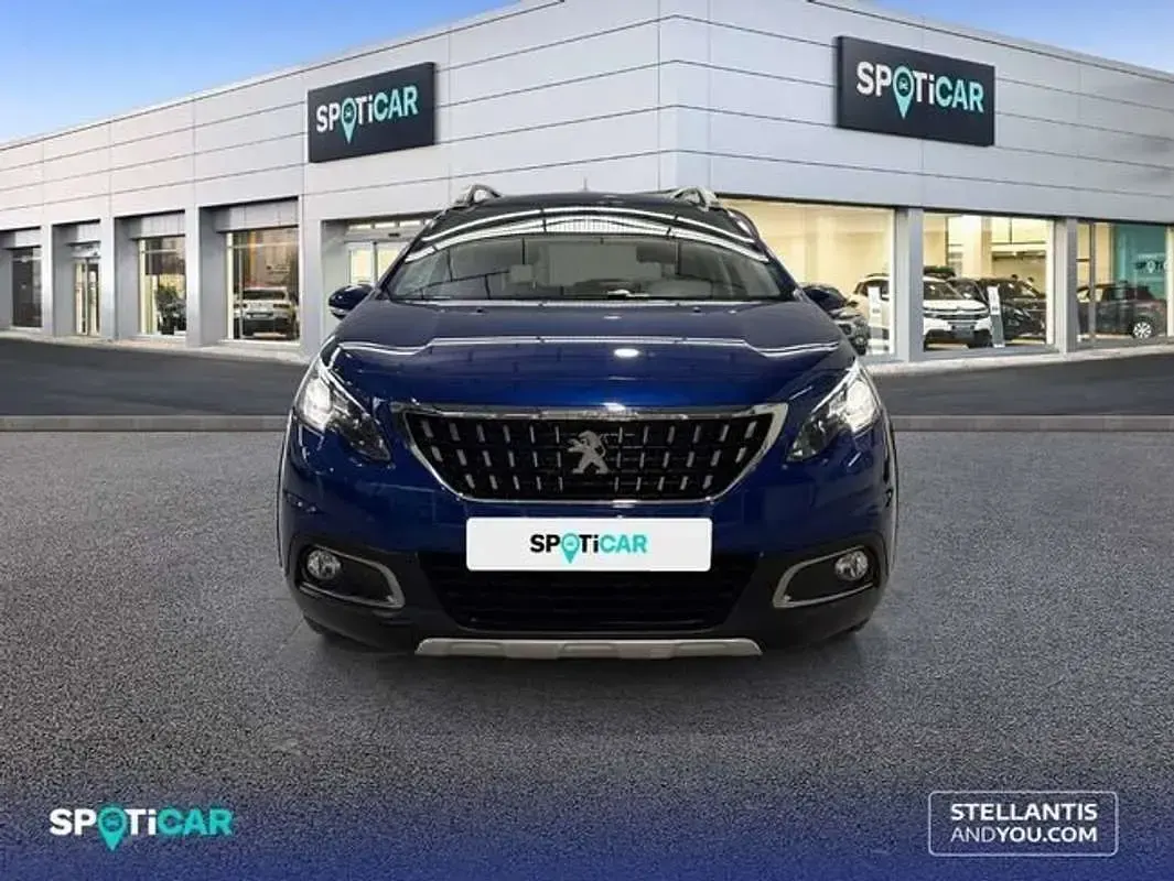 Usado Peugeot 2008 Allure 110 CV (80 kW) 2019 Azul SUV