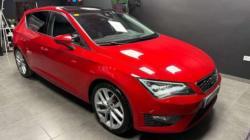 Usado Seat Leon ST FR 150 CV (110 kW) 2016 Rojo Familiar