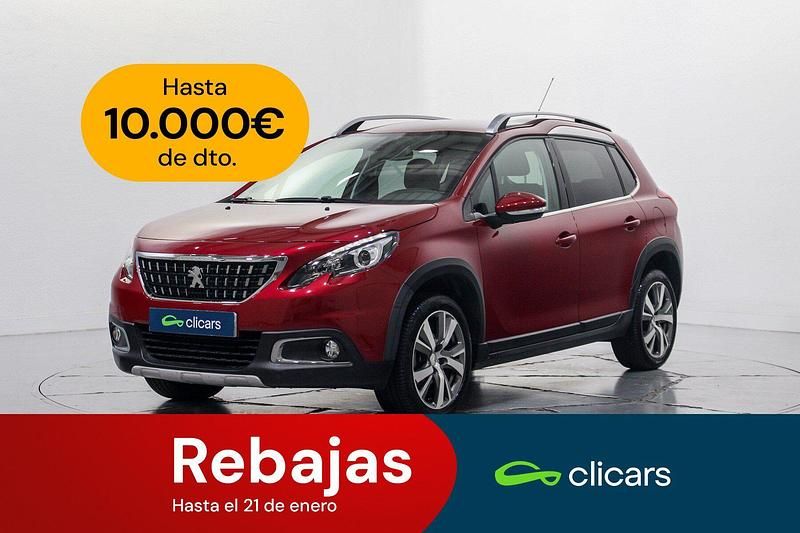 Rojo Usado 2019 Peugeot 2008 Allure SUV | 10.390 € (Super precio) - Imagen 1/4
