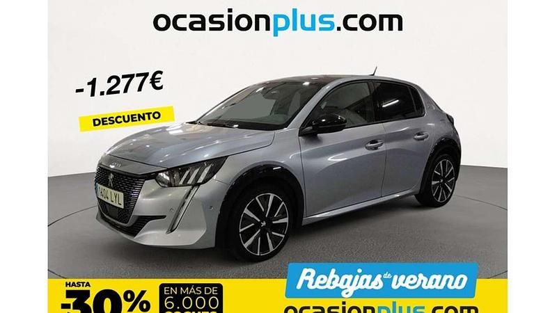 Gris Usado 2022 Peugeot 208 GTi Utilitario | 12.773 € (Precio justo) - Imagen 1/4