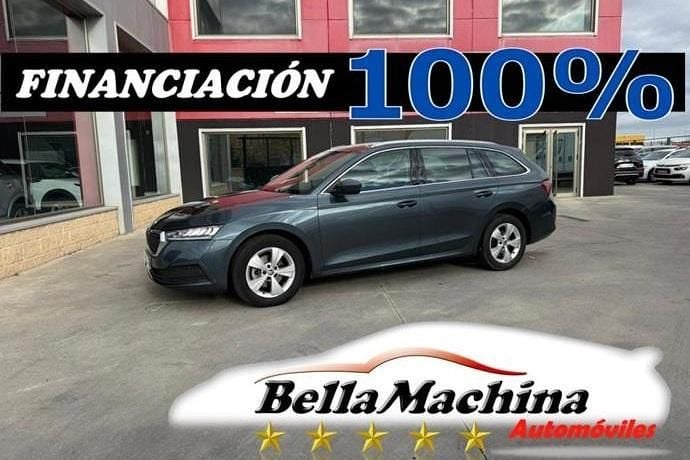 Gris Usado 2022 Skoda Octavia Ambition Familiar | 14.475 € (Precio justo) - Imagen 1/4