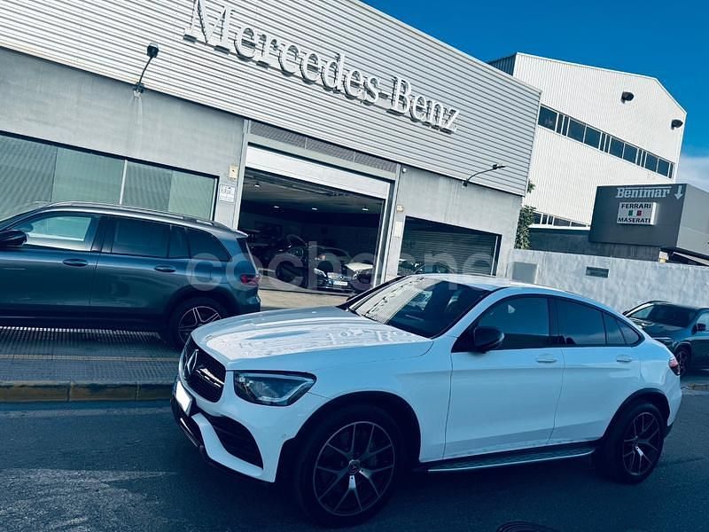 Usado Mercedes GLC220 194 CV (142 kW) 2021 Blanco Coupe