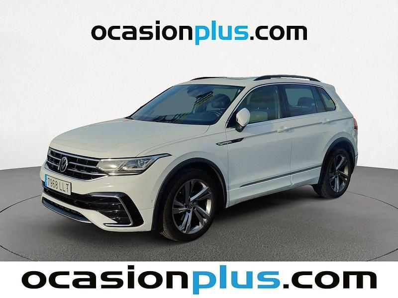 Blanco Usado 2020 VW Tiguan R-line SUV | 28.591 € (Precio justo) - Imagen 1/4