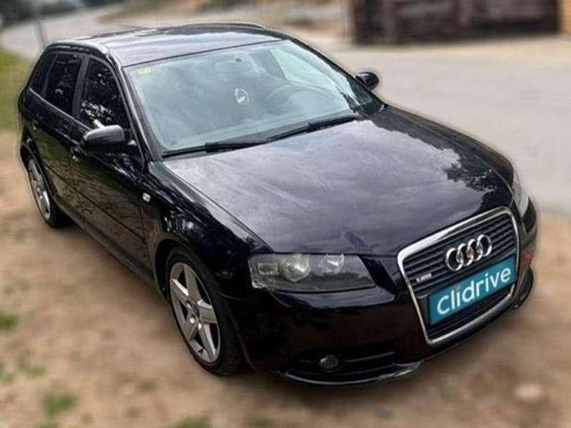Usado Audi A3 Sportback Ambition 170 CV (125 kW) 2007 Negro Utilitario