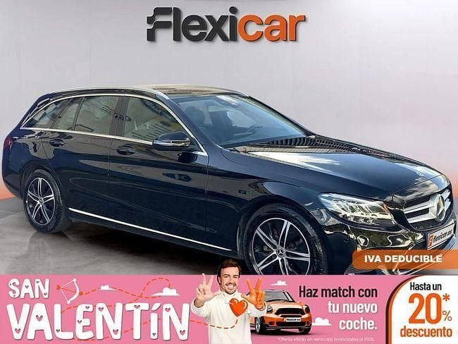 Negro Usado 2020 Mercedes C200 Familiar | 22.490 € (Buen precio) - Imagen 1/4