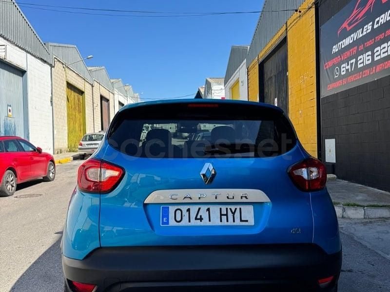 Usado Renault Captur 90 CV (66 kW) 2014 Azul SUV