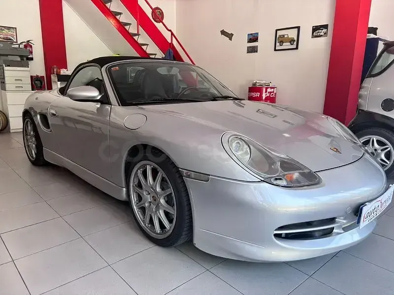 Usado Porsche Boxster S 252 CV (185 kW) 2000 Gris / plata Descapotable