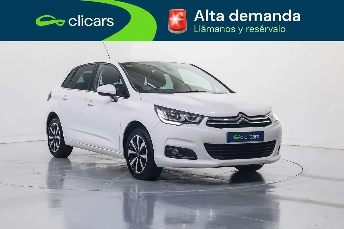 Usado Citroën C4 PureTech 110 CV (80 kW) 2018 Blanco Utilitario