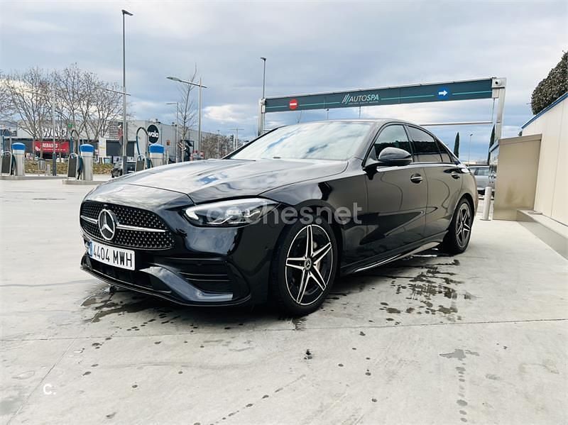 Usado Mercedes C200 163 CV (119 kW) 2024 Negro Berlina