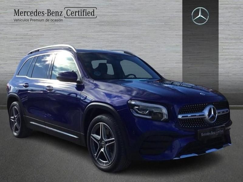 Usado Mercedes GLB220 AMG line 190 CV (139 kW) 2021 Azul SUV
