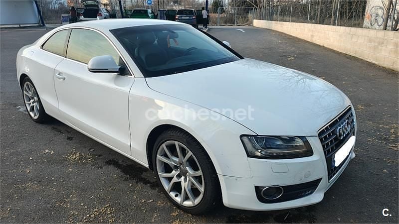 Usado Audi A5 190 CV (139 kW) 2008 Blanco Coupe