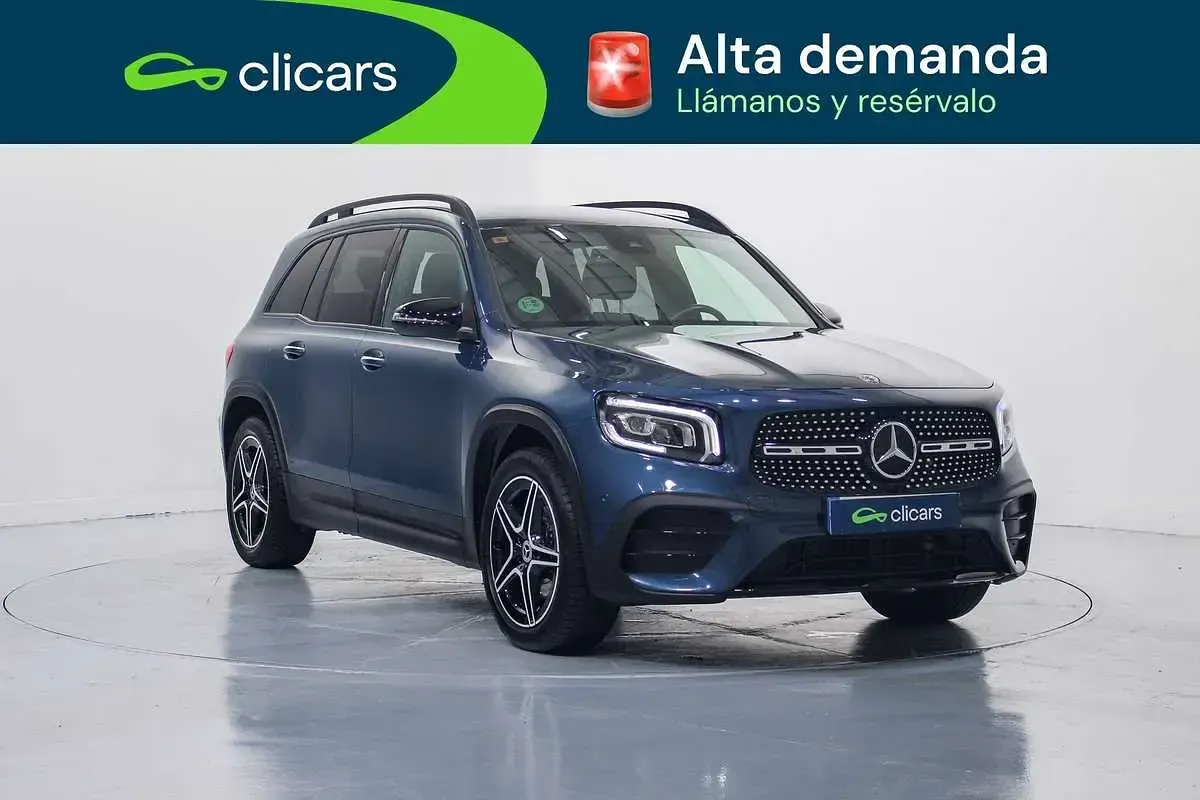Begagnad Mercedes GLB200 150 HK (110 kW) 2021 Blå SUV