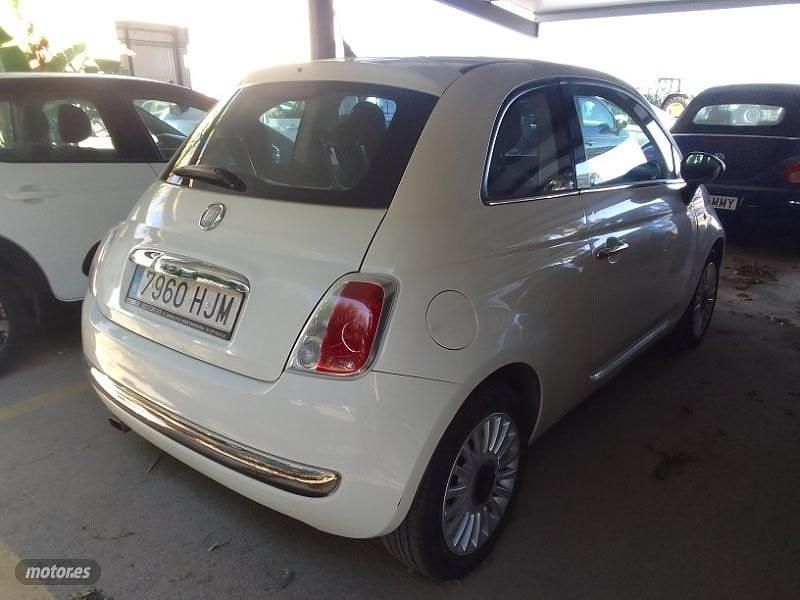 Usado Fiat 500 69 CV (50 kW) 2012 Blanco Coupe
