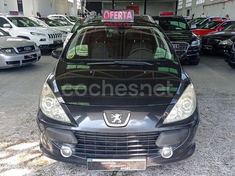 Negro Usado 2006 Peugeot 307 Familiar | 2990 € (Precio justo) - Imagen 1/4
