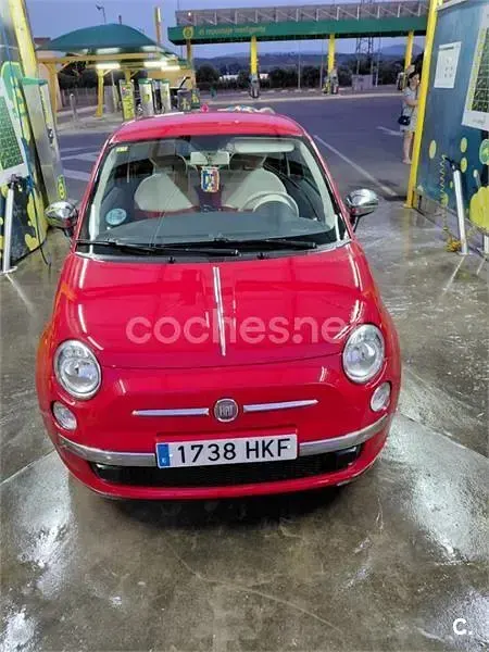 Usado Fiat 500 Pop 69 CV (50 kW) 2012 Rojo Berlina