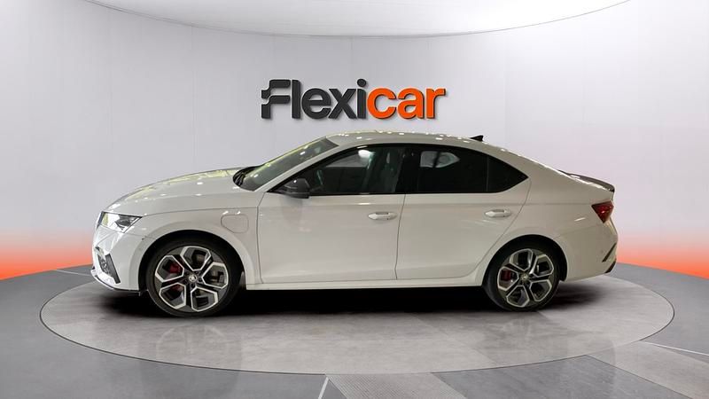Occasion Skoda Octavia RS 245 PK (180 kW) 2021 Wit Hatchback