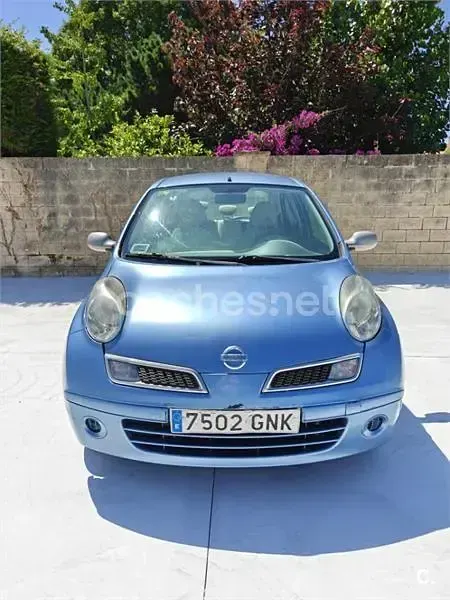 Usado Nissan Micra 88 CV (64 kW) 2009 Azul Berlina