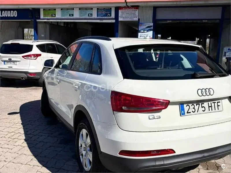Usado Audi Q3 S-Line 140 CV (102 kW) 2014 Blanco SUV