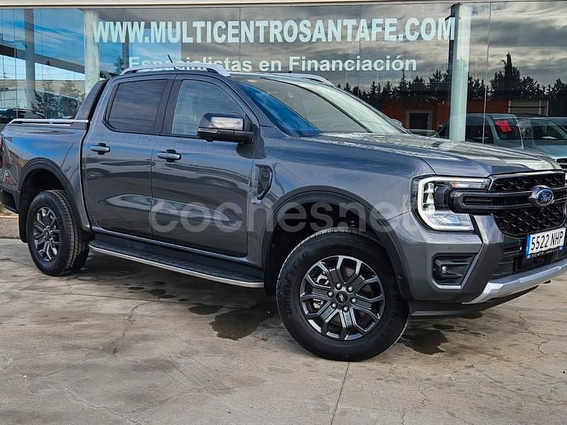 Gris / plata Usado 2024 Ford Ranger Wildtrack Recogida | 45.950 € (Precio justo) - Imagen 1/4