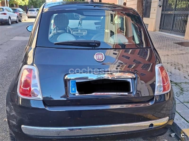 Usado Fiat 500 69 CV (50 kW) 2013 Negro Berlina