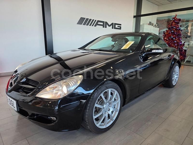 Usado Mercedes SLK350 272 CV (200 kW) 2005 Negro Descapotable