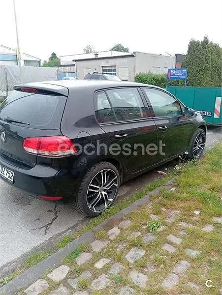 Usado VW Golf VI Advance 122 CV (89 kW) 2010 Negro Utilitario