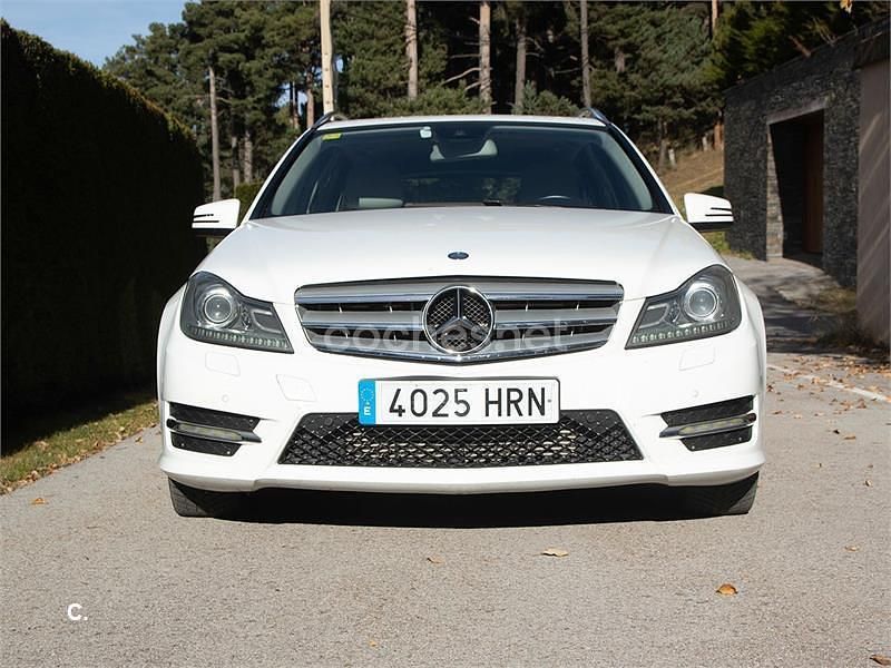 Blanco Usado 2013 Mercedes C250 Familiar | 13.600 € (Super precio) - Imagen 1/4