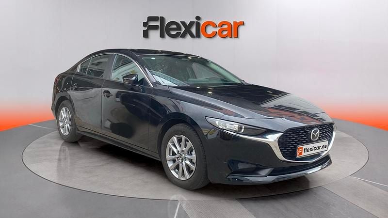 Usado Mazda 3 Prime-Line 140 CV (102 kW) 2025 Negro Berlina