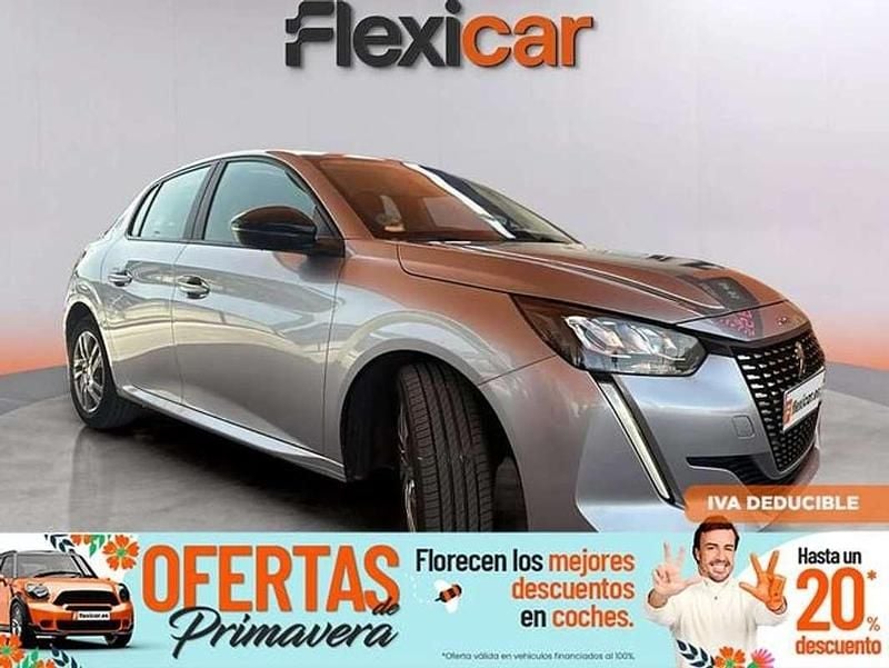 Usado Peugeot 208 Active 68 CV (50 kW) 2022 Gris Utilitario
