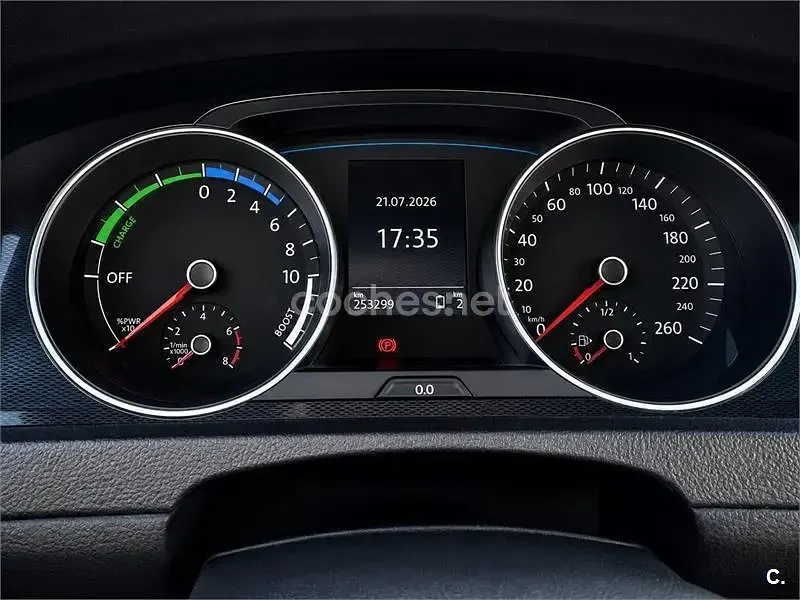 Usado VW Golf VII GTE 204 CV (150 kW) 2015 Azul Berlina