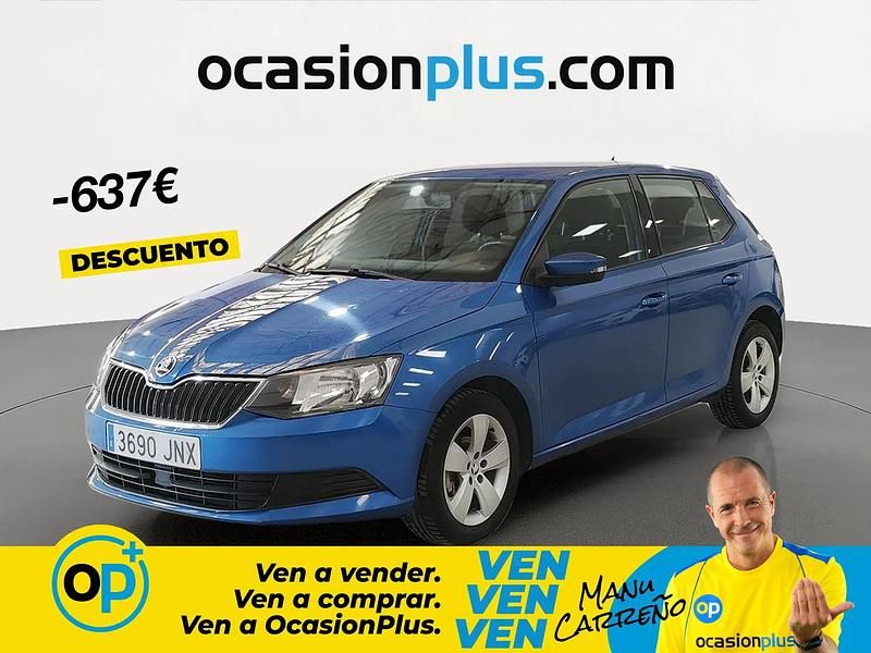 Brugt Skoda Fabia Ambition 75 HK (55 kW) 2016 Blå